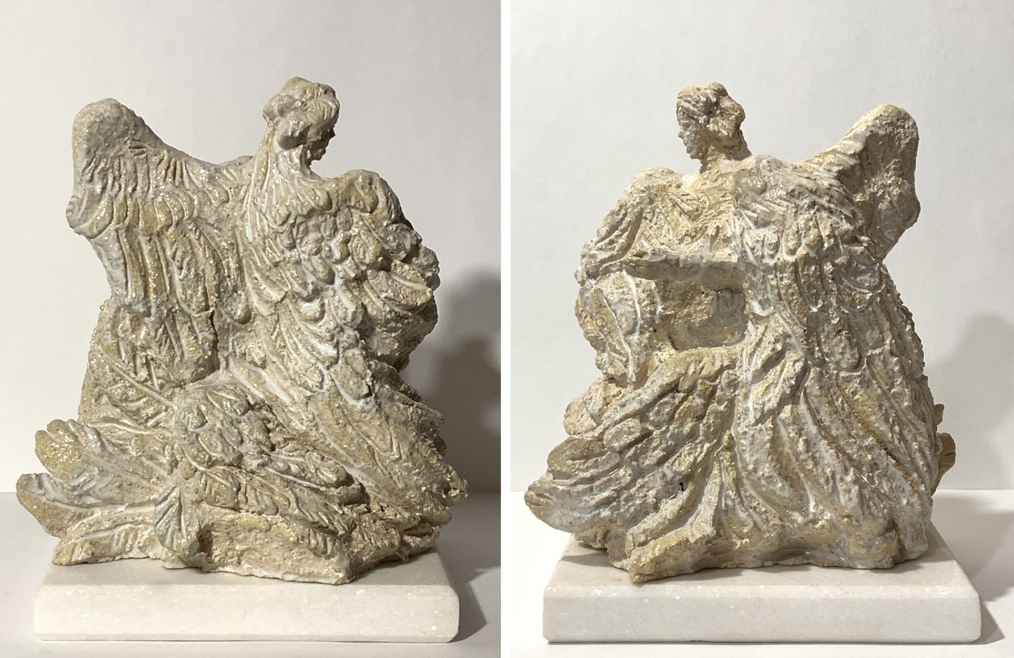 Али Айюб. ''Серафим'', 2021. Керамика, мрамор, 15x12,3x10 см. Фото из архива Али Айюба