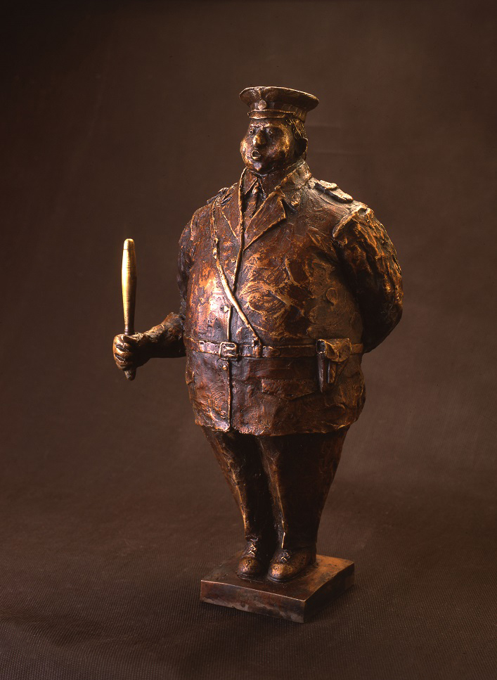Андрей Асерьянц. "Милиционер", 1991. Бронза, высота 60 см. Фото из архива Андрея Асерьянца