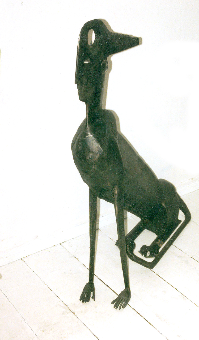 Андрей Асерьянц. "Сфинкс", 1994. Металл, высота 130 см. Фото из архива Андрея Асерьянца