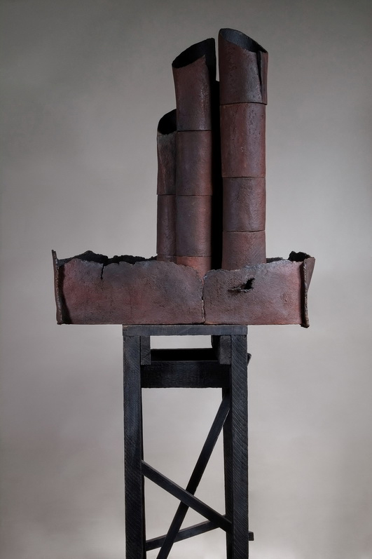 ''Пароход'' (из триптиха "Корабли''), 2019. Керамика, 80х70х30 см