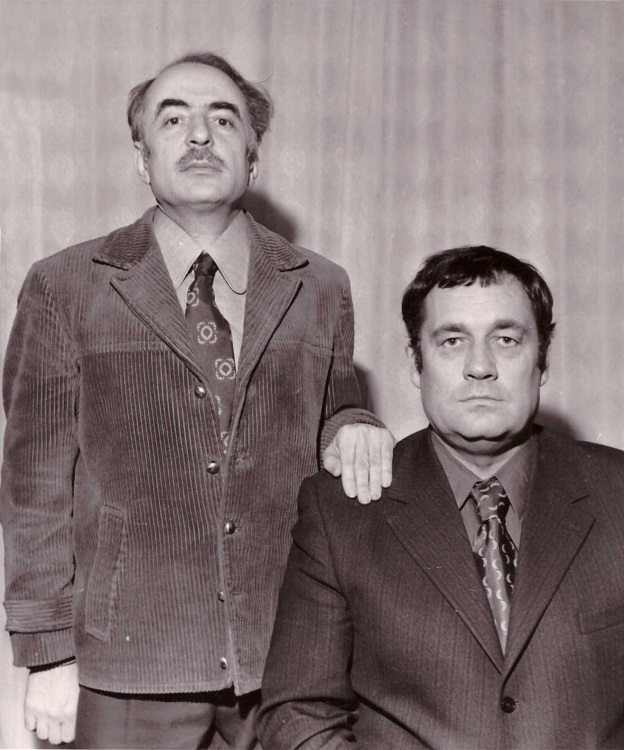 Эмиль Брагинский (1921-1998) и Эльдар Рязанов (1927-2015), 1960-1970 годы.Фото: Музей Эльдара Рязанова, Самара