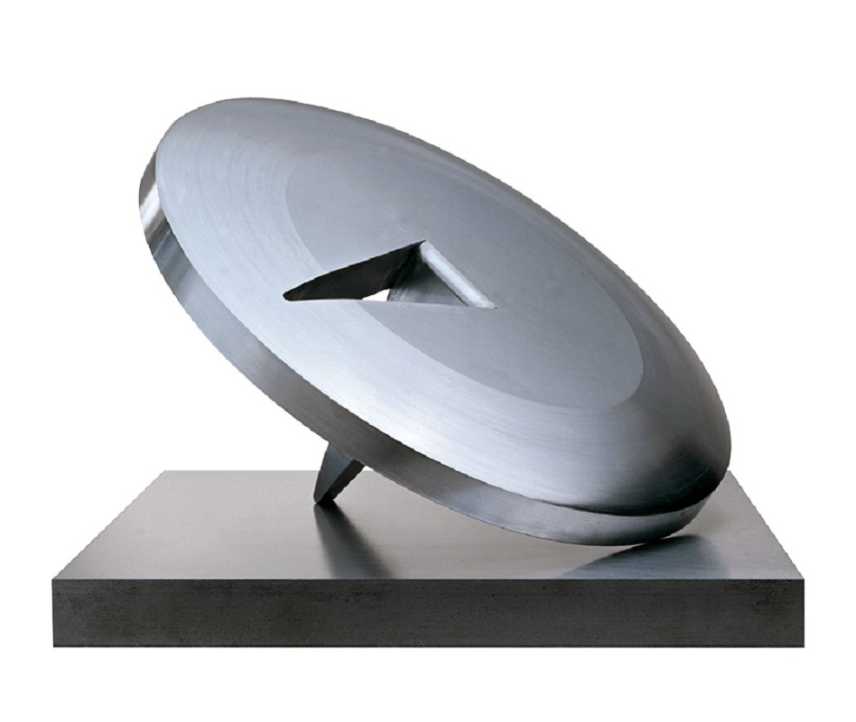 ''Кнопка'', 2002. Сталь, 24x33x33 см