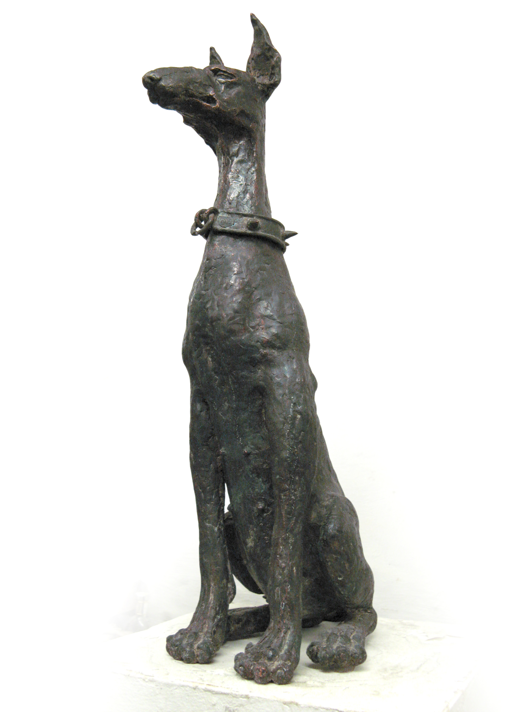 Екатерина Яковлева. "Собака", 2005. Бронза, 75х25х32 см. Фото из архива Екатерины Яковлевой