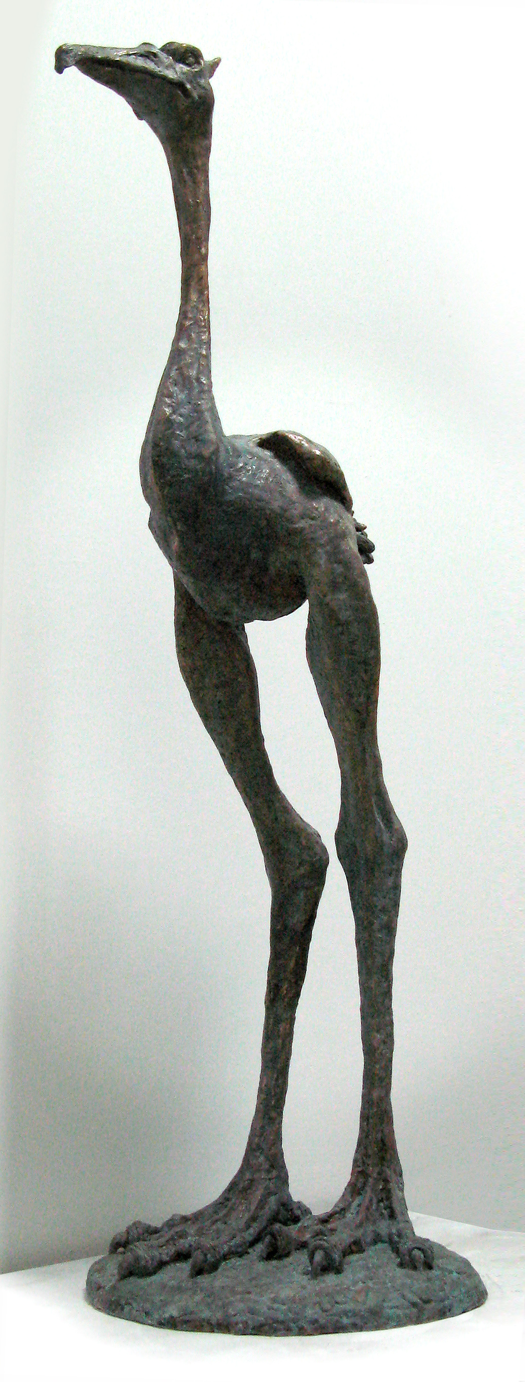 Екатерина Яковлева. "Птица", 2008. Бронза, 105х32х35 см. Фото из архива Екатерины Яковлевой