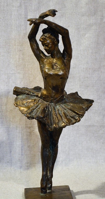 ''Балерина'', 1950-е. Бронза, 30х17х15 см
