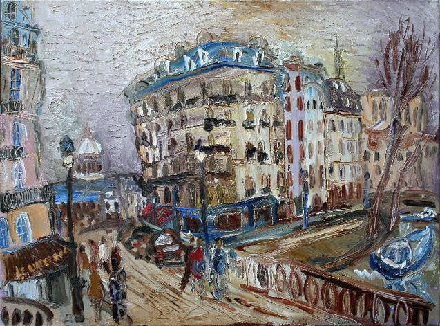 ''Париж'',  2009. Холст, масло, 60х80 см