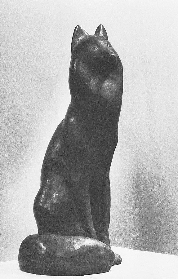 Вера Рунёва. "Лиса", 1965. Керамика. Фото из архива Веры Рунёвой