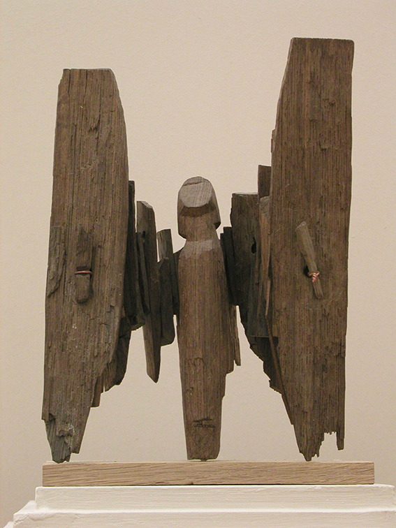 ''Радостная песнь'' (Хорал малый), 1973. Дерево, 31х24х10 см