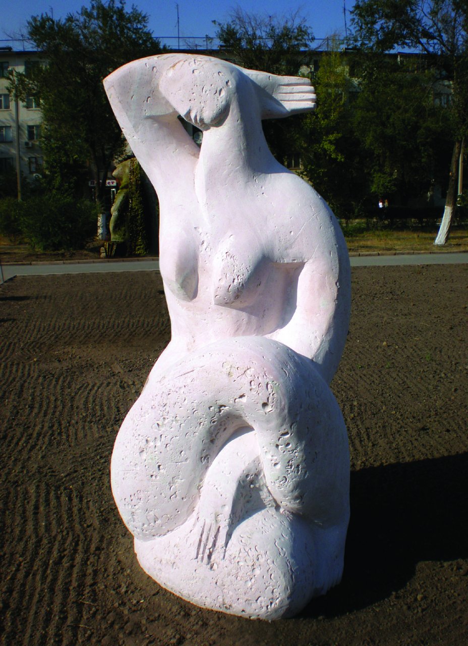 ''Утро'', 2007. Известняк. Актобе, Казахстан