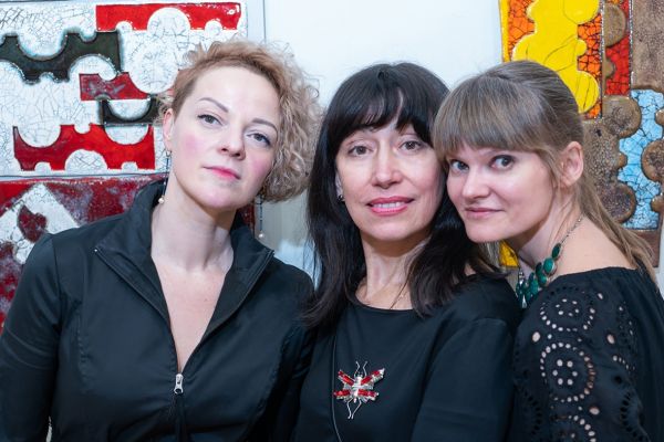 Слева направо: Маргарита Камардина, Наталья Синёва, Екатерина Яковлева