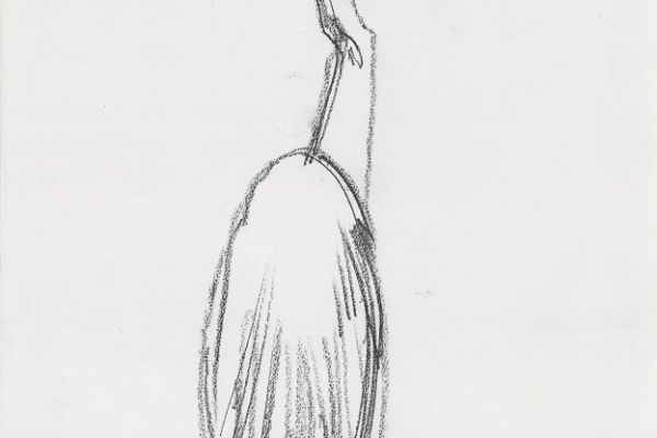 Олег Яновский. Московский зоопарк, 2001-2004. Бумага, карандаш. Фото из архива О. Яновского