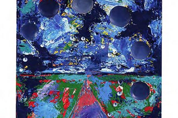 Игорь Шелковский. ''Дорога в даль'', 1980-е. Дерево, масло, 91х60 см. Фото: каталог ''Игорь Шелковский'', Мультимедийный комплекс актуальных искусств, М., 2013