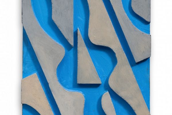 Игорь Шелковский. Рельеф из серии ''Орнаменты'' 10, 2015-2018. Дерево, краска, 60х40 см. Фото: alinapinskygallery.com