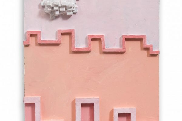 Игорь Шелковский. Рельеф из серии ''Орнаменты'' 13, 2015-2018. Дерево, краска, 60х40 см. Фото: alinapinskygallery.com