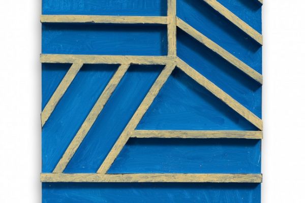 Игорь Шелковский. Рельеф из серии ''Орнаменты'' 3, 2015-2018. Дерево, краска, 60х40 см. Фото: alinapinskygallery.com