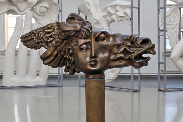 Александр Бурганов. ''Рождение Пегаса'',  1989. Фото: visit-city.art