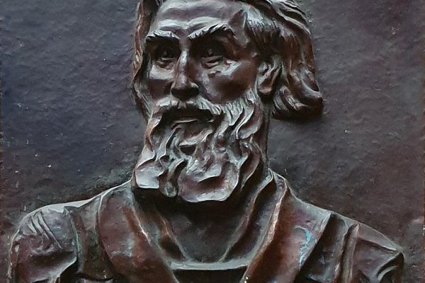 Александр Бурганов. ''Портрет Сергея  Конёнкова'', Портрет Сергея  Конёнкова