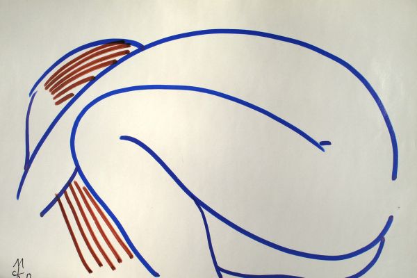 Сергей Малютов. 2012. Бумага, маркер. Фото из архива Сергея Малютова