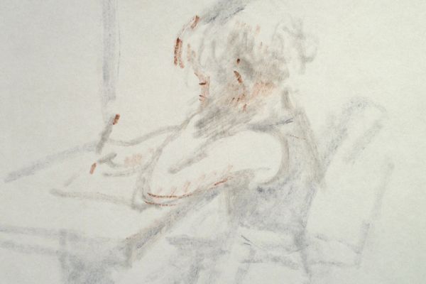 Сергей Малютов. Кирюша 7, 2012. Бумага, маркер, 29,5х21 см. Фото из архива Сергея Малютова