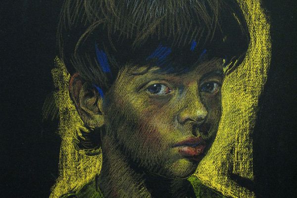 Сергей Малютов. Кирилл, 2016. Бумага, пастель, 60х44 см. Фото из архива Сергея Малютова