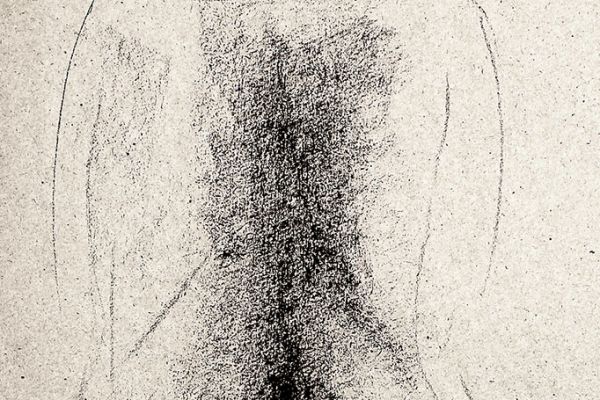 Владимир Потлов. Женская спина, 2018. Бумага, сангина. 60х40 см. Фото из архива Владимира Потлова