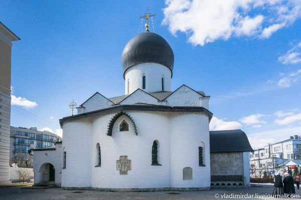 Сергей Конёнков. Церковь Покрова Пресвятой Богородицы в Марфо-Мариинской обители сестер милосердия, 1908-1912. Ул. Б. Ордынка, 34, Москва