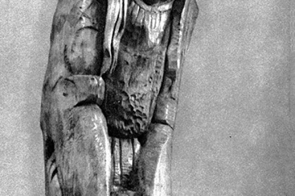 Сергей Конёнков. Старушка, 1938. Дерево