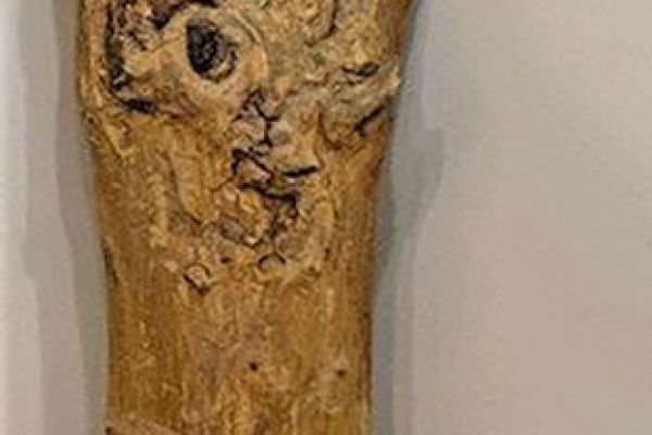 Сергей Конёнков. Лесовик, 1971. Дерево, 188х50 см. Музей скульптуры С.Т. Конёнкова, Смоленск