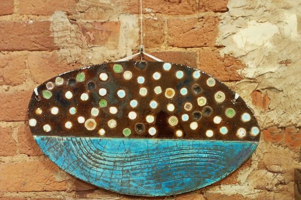 Наталья Синёва. ''Ночь''. Керамика, глазури. Фото Гузели Галямовой