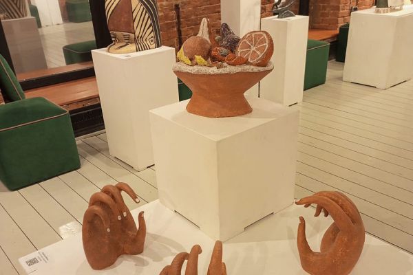 Ольга Карелиц. Керамика. Фото Гузели Галямовой