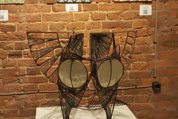 ''Сова''. Металл, 65х60х75 см. Фото Гузели Галямовой