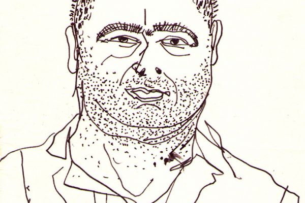 Валерия Семенова. ''Персонаж'. Бумага, перо, 20х14 см. Фото из архива Ирины Семеновой