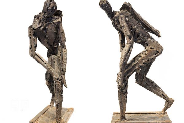 Алексей Григорьев. Сизиф. Металл, камень, 86х64х27 см. Фото из архива семьи Кадошниковых