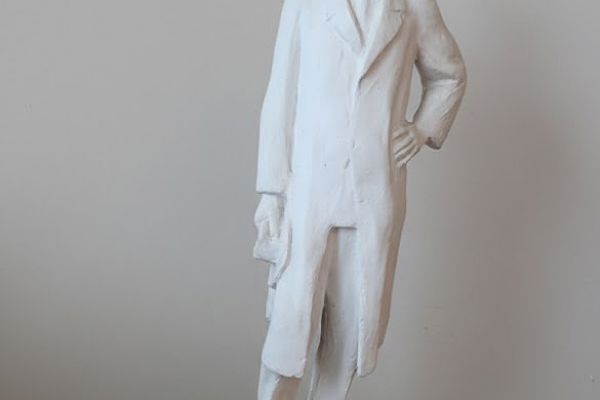 Александр Матвеев. Проект памятника писателю Максиму Горькому, 1938. Гипс. Мемориальная мастерская А.Т. Матвеева, Москва