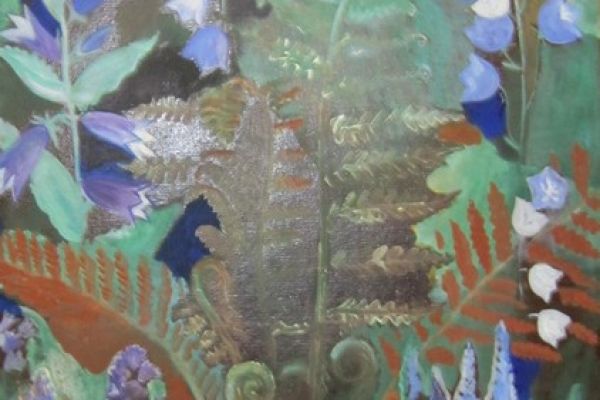 Александр Белашов. Весна, 1988. Холст, темпера, 97,5х65,3 см. Мордовский республиканский музей изобразительных искусств имени С.Д. Эрьзи