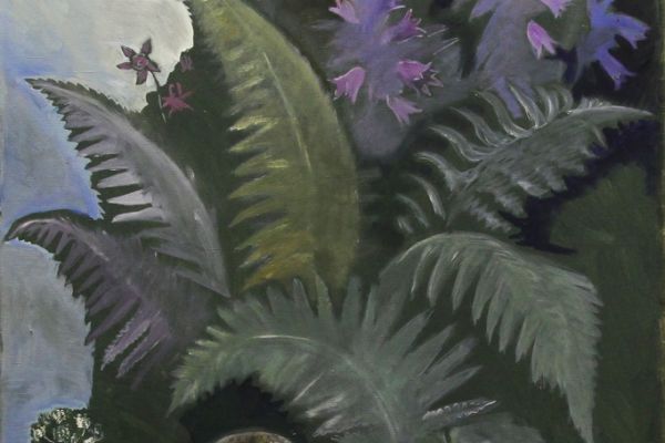 Александр Белашов. Неясыть, 2002. Холст, масло. Фото из архива А.А. Белашова